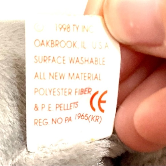 Ty Beanie Baby Ants Anteater Plush Collectible 1998 - Picture 8 of 8